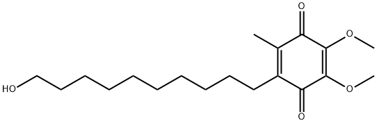 2-(10-Hydroxydecyl)-5,6-dimethoxy-3-methyl-cyclohexa-2,5-diene-1,4-dione(58186-27-9)